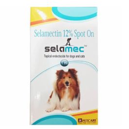 Petcare Selamectin 12% For Dog Over 6 Week and Cat Over 8 Week Age 1ml