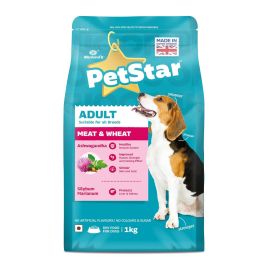 Petstar Adult Meat & Wheat Dog Food All Breed 1kg