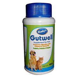 Venkys Gutwell Pre and Probiotics Powder For Dog And Cats 50gm