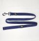 Premium Nylon Padded Leash Navy Blue XL