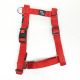 Nylon H Harness Red Extra Large