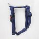 Nylon H Harness Navy Blue Medium