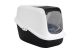 Savic Nestor Cat Toilet White/Black 22X15X15 Inch 