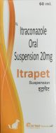 Itrapet Itraconazole Oral Suspension 60ml