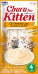 Inaba Churu Kitten Chicken Recipe Creamy Treat 14g*4 56g