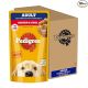 Pedigree Adult Chicken & Liver Chunks Flavour In Gravy 130gm