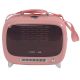 M Pets Sixties TV Pet Carrier Pink