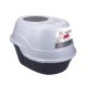 M Pets TANTA - Cat Litter Box with Open Top Black and White