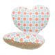 Trixie Heart Jute Fabric Catnip