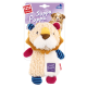 Gigwi Suppa Puppa Lion Squeaker Crincle Inside Dog Toy