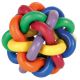 Trixie Natural Rubber Multi Colour Knotted ball For Dogs 