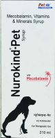 PetMankind NuroKind Pet Mecobalamin, Vitamins And Minerals Syrup 210 ml
