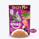 Whiskas Tasty Mix Seafood Cocktail Wakame Seaweed in Gravy 70g